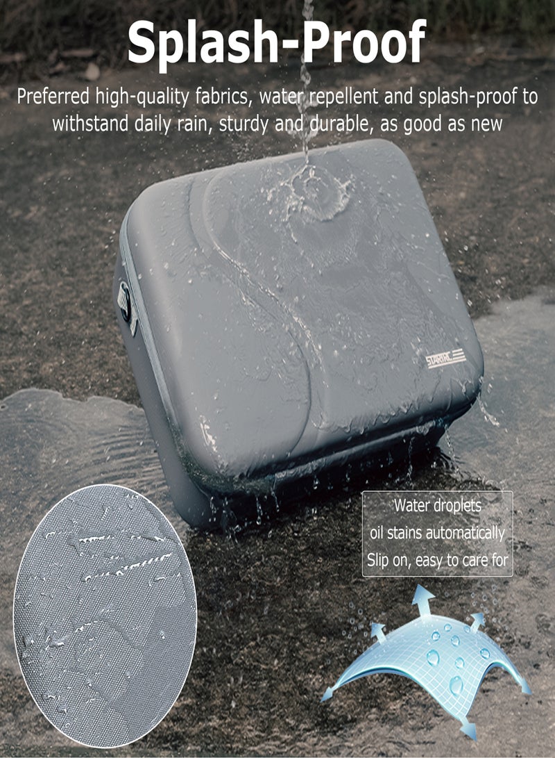 ستارت آر سي حقيبة تخزين محمولة، حقيبة حمل صلبة واقية، حقيبة حمل مقاومة للصدمات والماء مع مقبض حمل وحزام كتف بديل لطائرات DJI NEO بدون طيار - Image 4